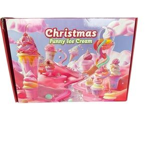 NWT Christmas Funny Ice Cream Playset Advent Calendar